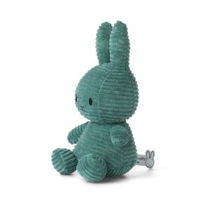 Miffy Sitting Corduroy Green - 23 cm zij
